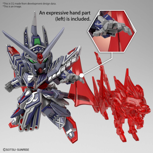 GUNDAM - SDW Heroes Caesar Legend - Model Kit - 5