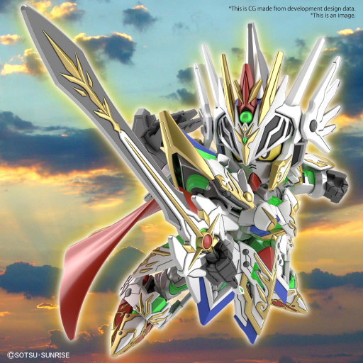 GUNDAM - SDW Heroes Knight Strike Gundam - Model Kit - 6