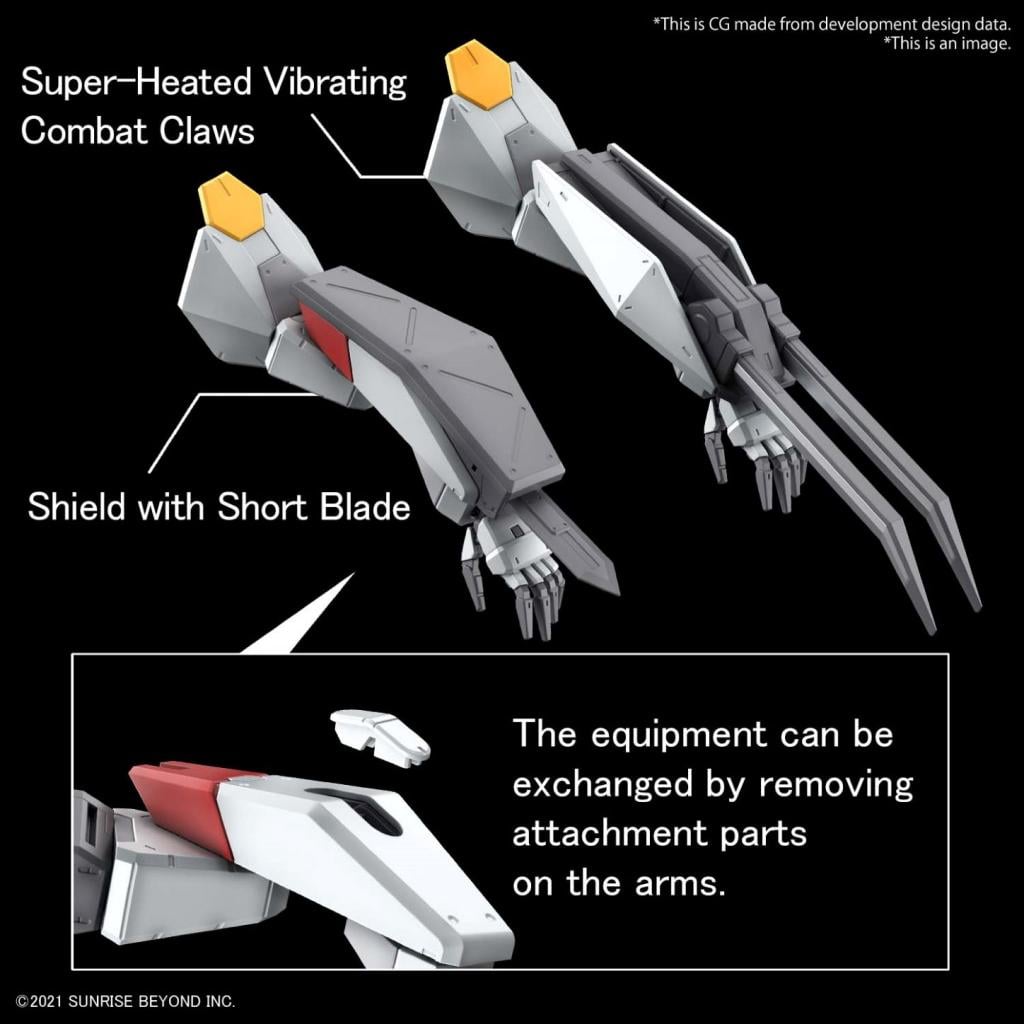 GUNDAM - FULL MECHANICS 1/48 MAILes Kenbu - Model Kit - 4