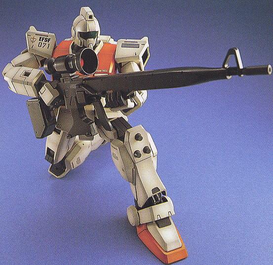 GUNDAM - MG 1/100 RGM-79 (G)GM - Model Kit - 3