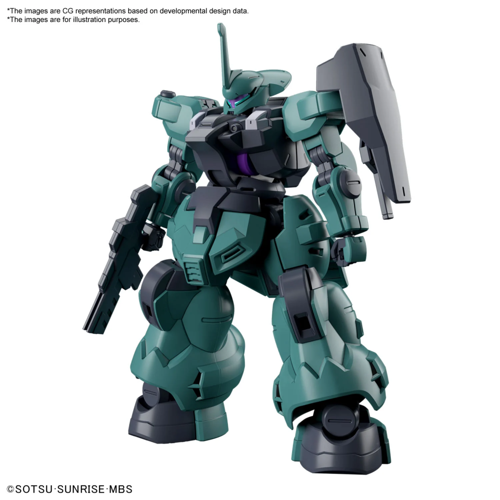 GUNDAM -HG 1/144 Dilanza Standard Type/Charac. A's Dilanza - Model Kit - 2