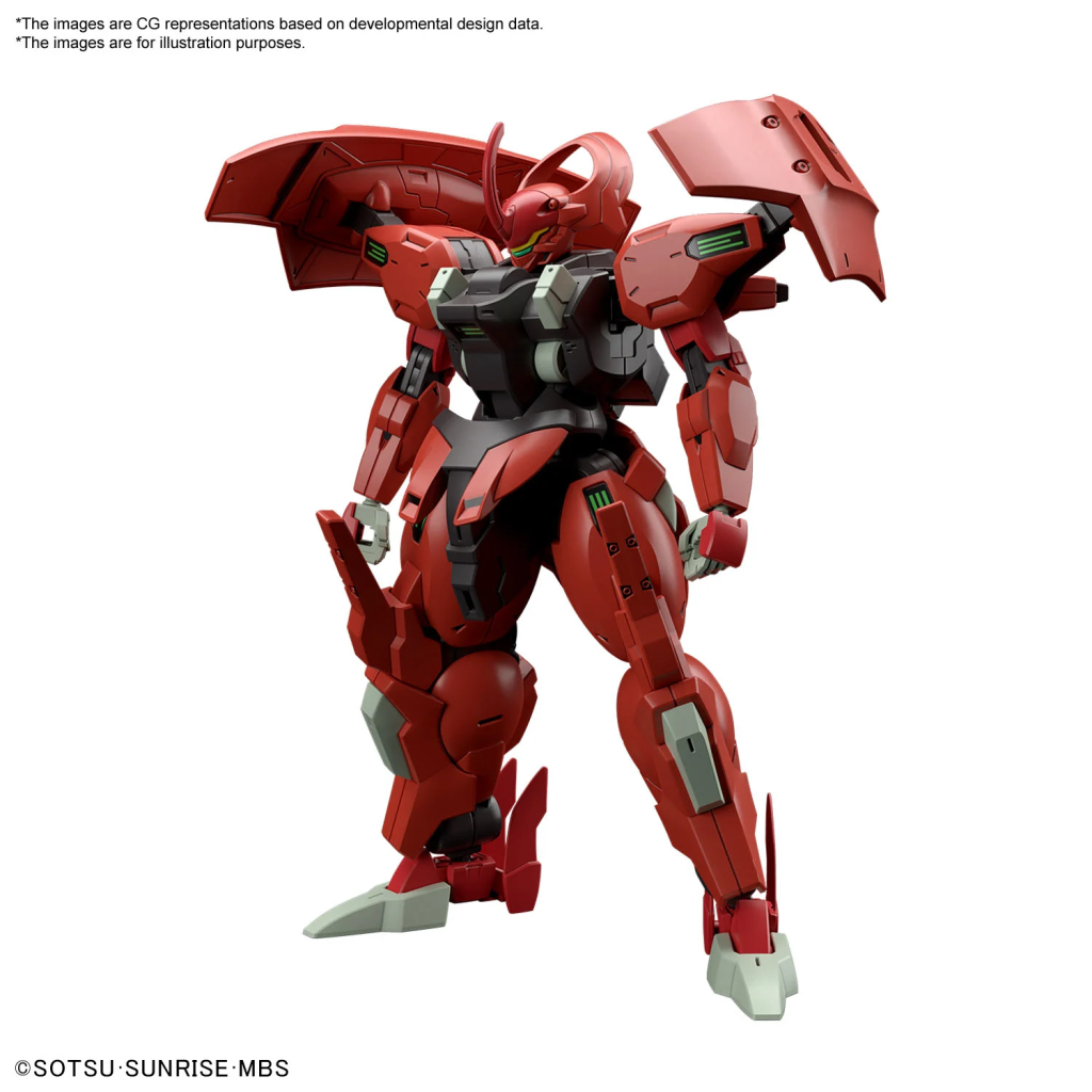 GUNDAM - HG 1/144 Darilbalde - Model Kit - 2