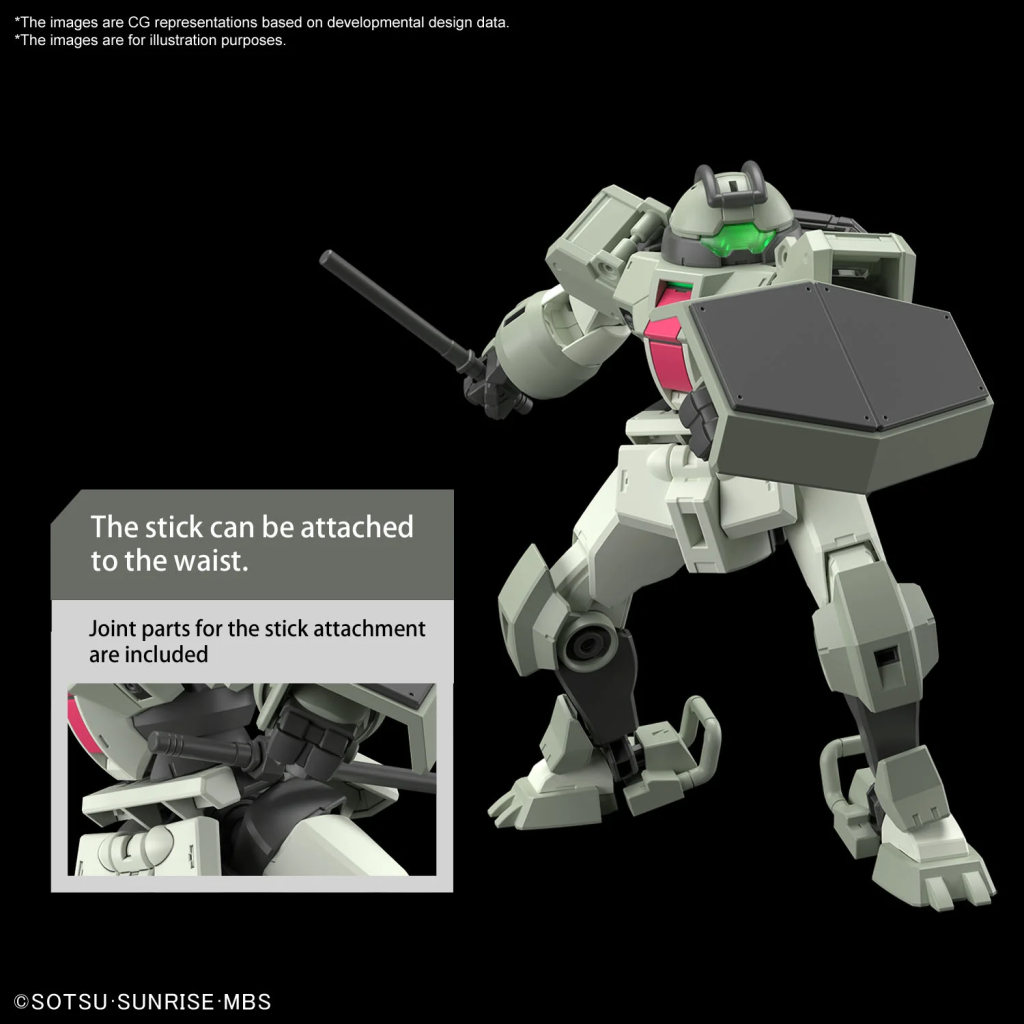 GUNDAM - HG 1/144 Demi Trainer - Model Kit - 5