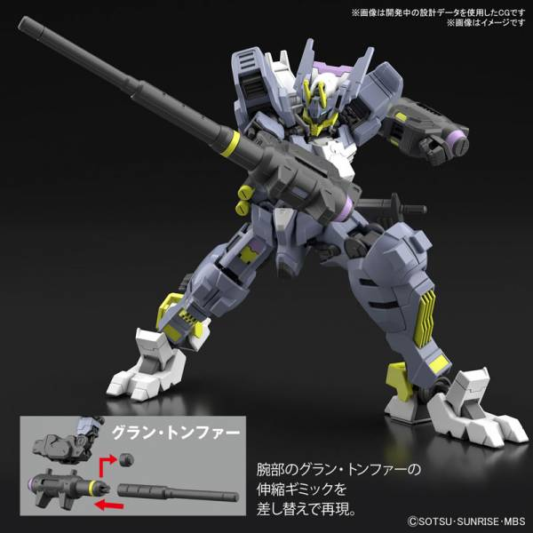 GUNDAM - HG 1/144 Gundam Asmoday - Model Kit - 4