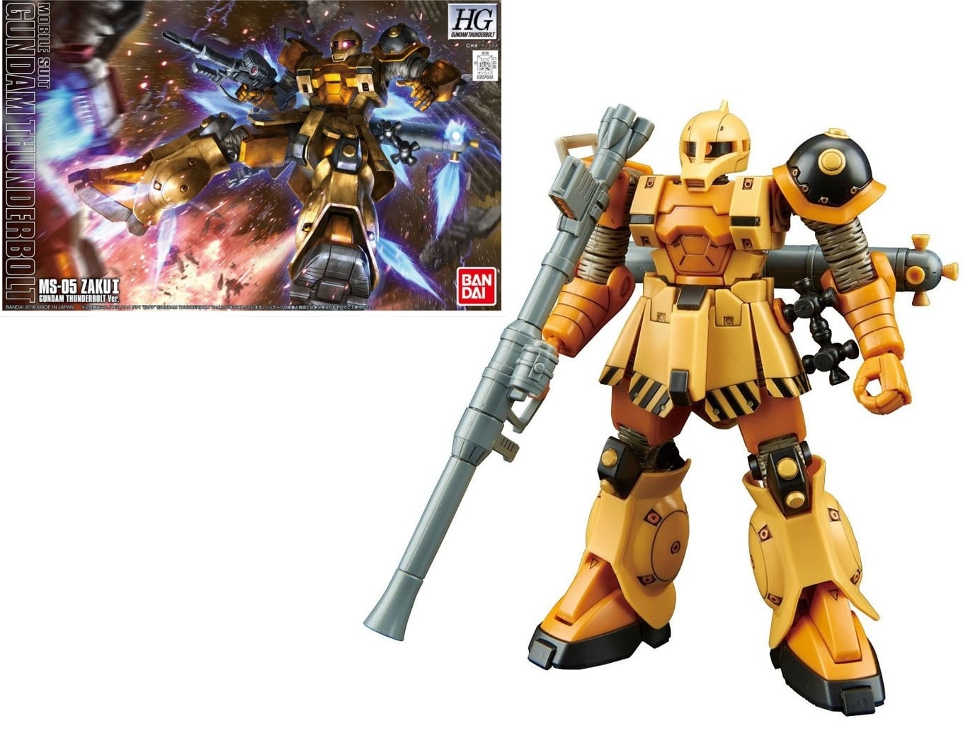 GUNDAM THUNDERBOLT - HG 1/144 Zaku I - Model Kit : ShopForGeek.com