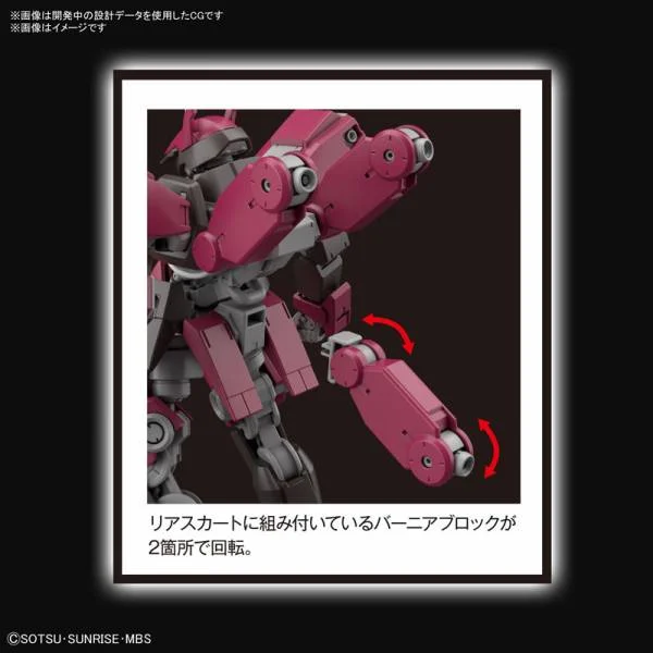 GUNDAM - HG 1/144 Cyclase's Schwalbe Custom - Model Kit - 6