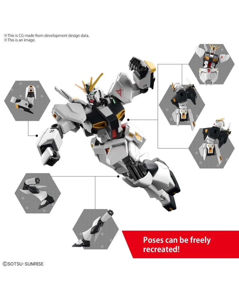 GUNDAM Entry Grade 1/144 v Gundam Model Kit