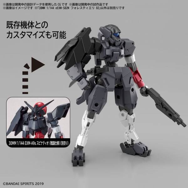 30MM - 1/144 eEXM-S02M FORESTIERI 02 - Model Kit - 4