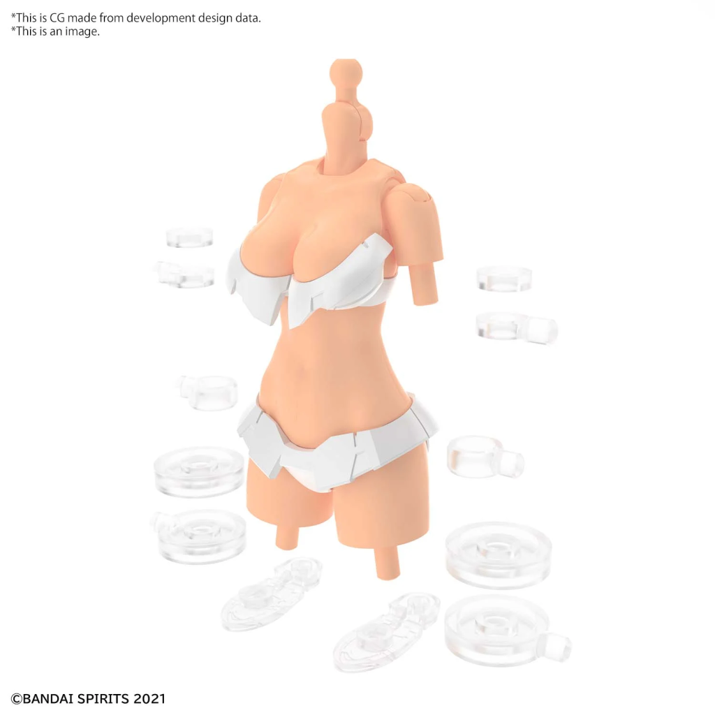 30MS - 30MS Option Body Parts Type S03 (Color C) - Model Kit - 2