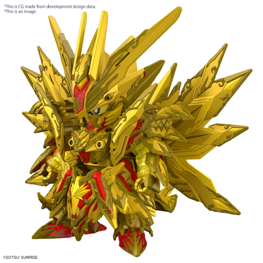GUNDAM - SDW Heroes Superior Strike F Dragon - Model Kit - 2