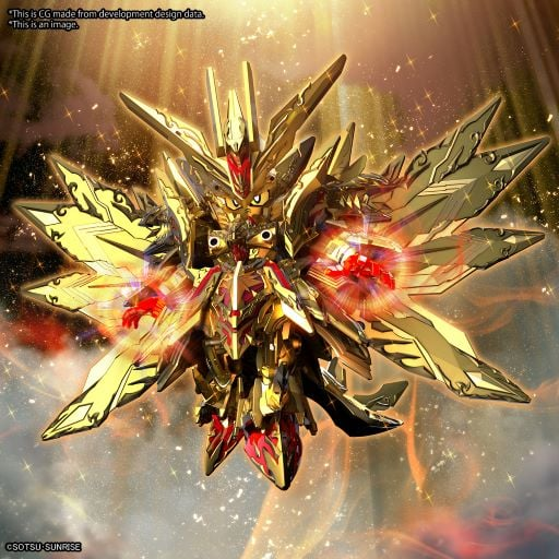 GUNDAM - SDW Heroes Superior Strike F Dragon - Model Kit - 6