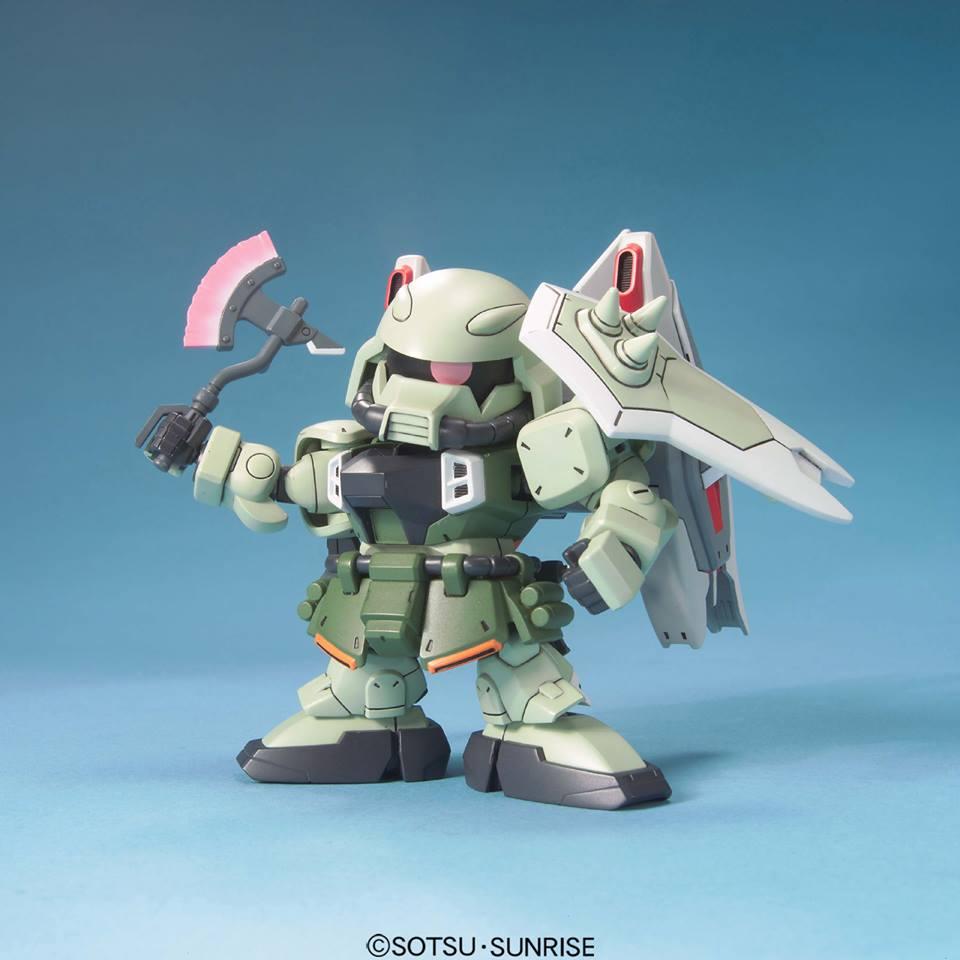 GUNDAM - BB296 Blaze Zaku Warrior - Model Kit - 3