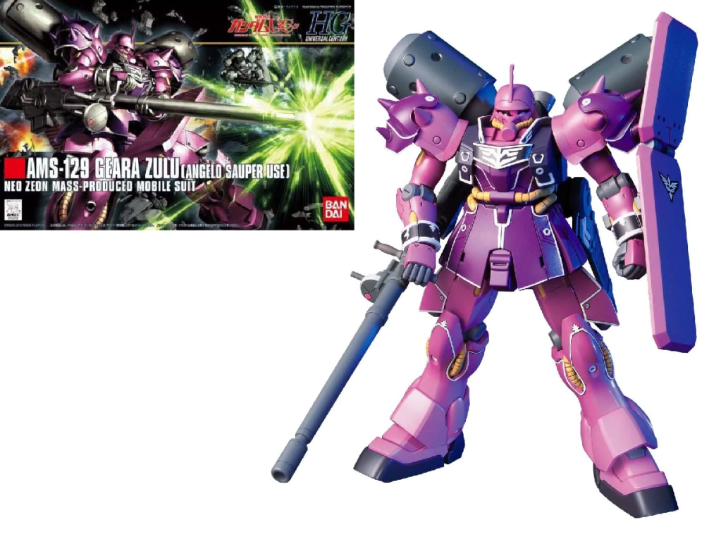 GUNDAM HGUC 1/144 Geara Zulu Angelo Sauper's Model Kit Model Kit Bandai