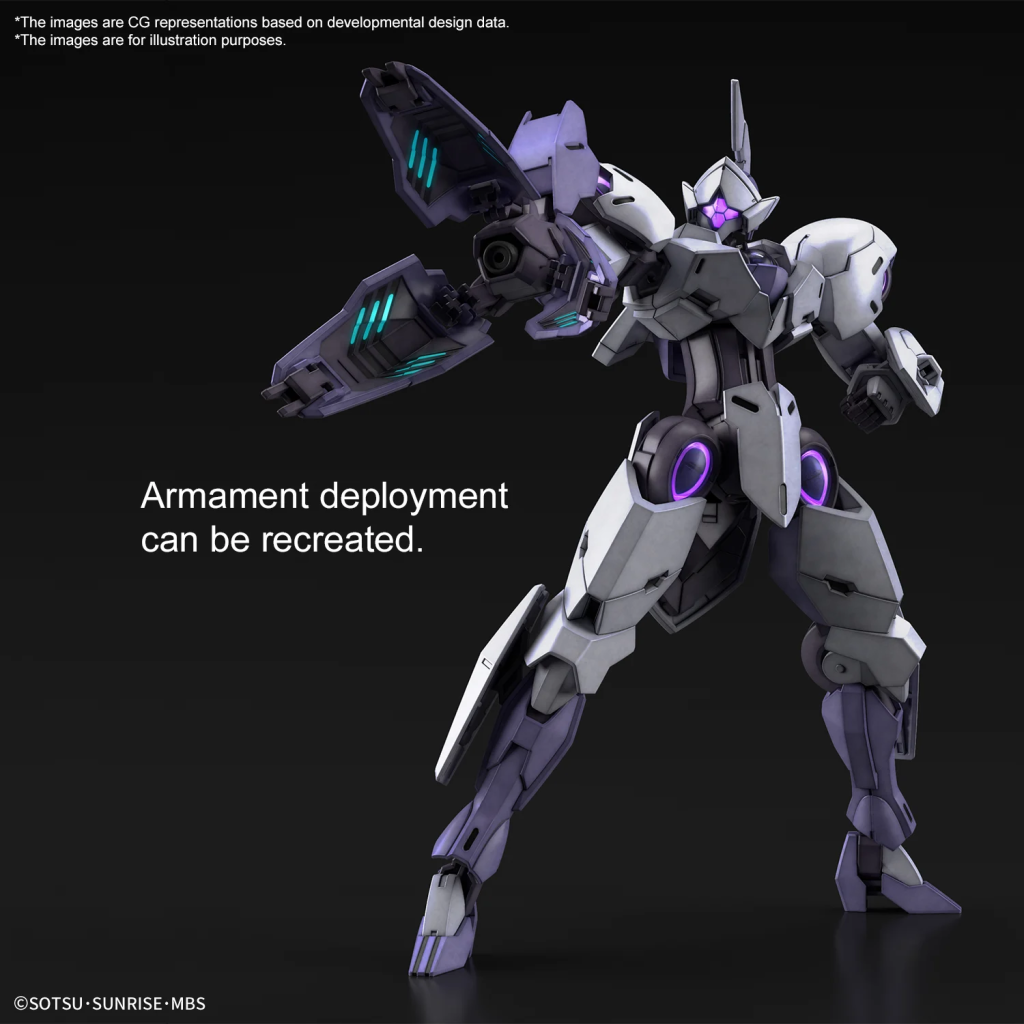 THE WITCH FROM MERCURY - HG 1/144 Michaelis - Model Kit - 4