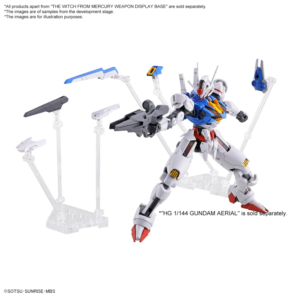 THE WITCH FROM MERCURY - Weapon Display Base - Model Kit - 4