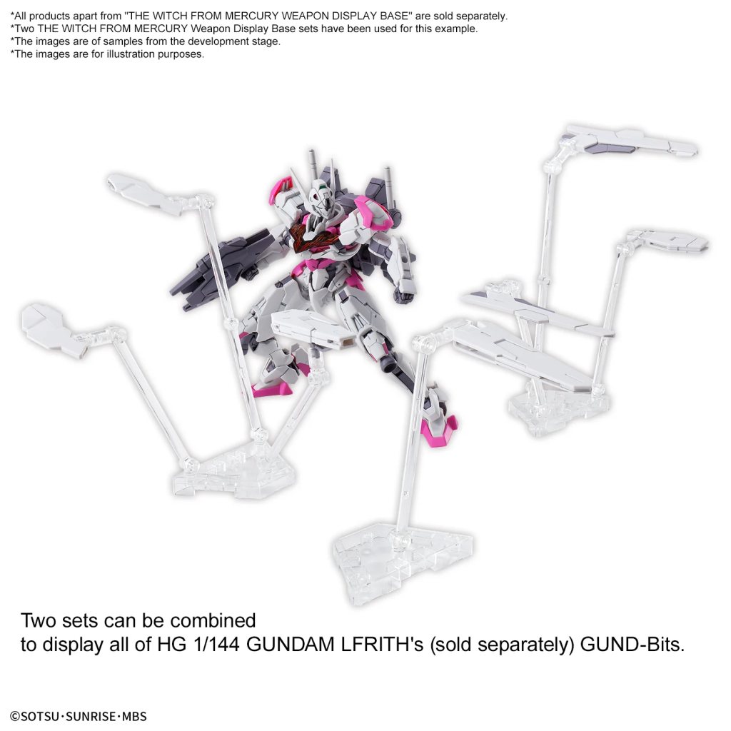 THE WITCH FROM MERCURY - Weapon Display Base - Model Kit - 6