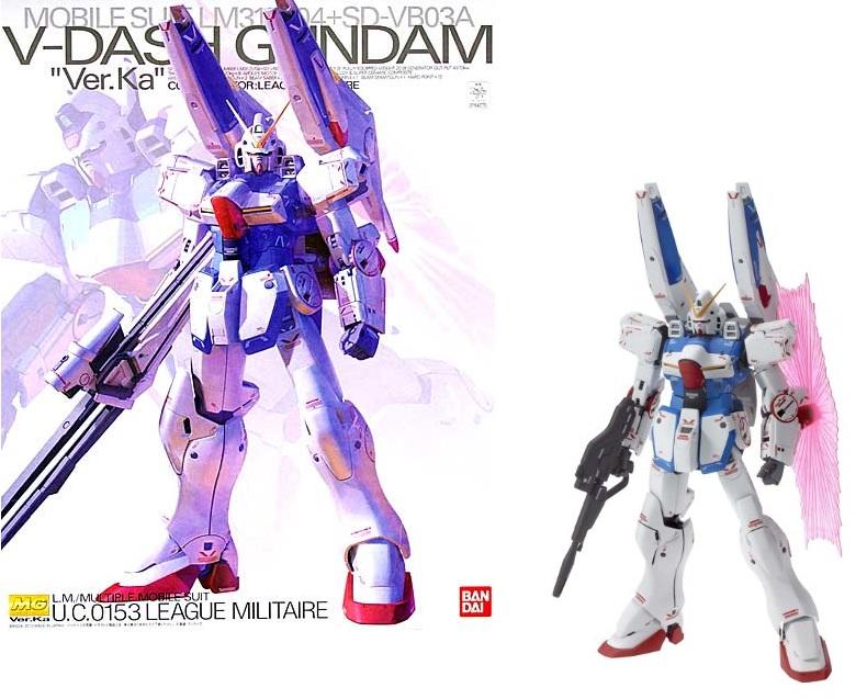 GUNDAM - MG 1/100 V Dash Gundam Ver. Ka - Model Kit : ShopForGeek