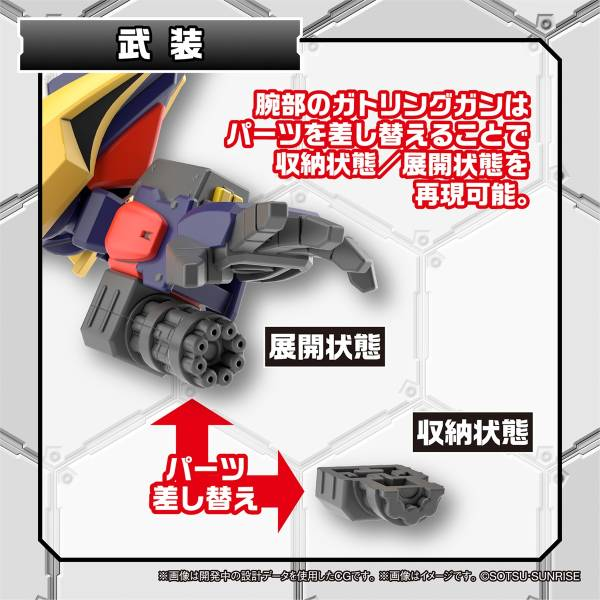 GUNDAM - SD Gundam Cross Silhouette Tornado Gundam - Model Kit - 5