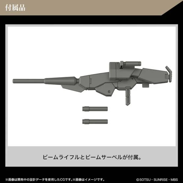GUNDAM THE WITCH FROM MERCURY - HG 1/44 Demi Barding - Model Kit - 6
