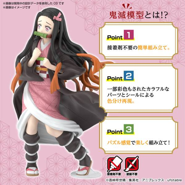 DEMON SLAYER - Kamado Nezuko - Model Kit - 3