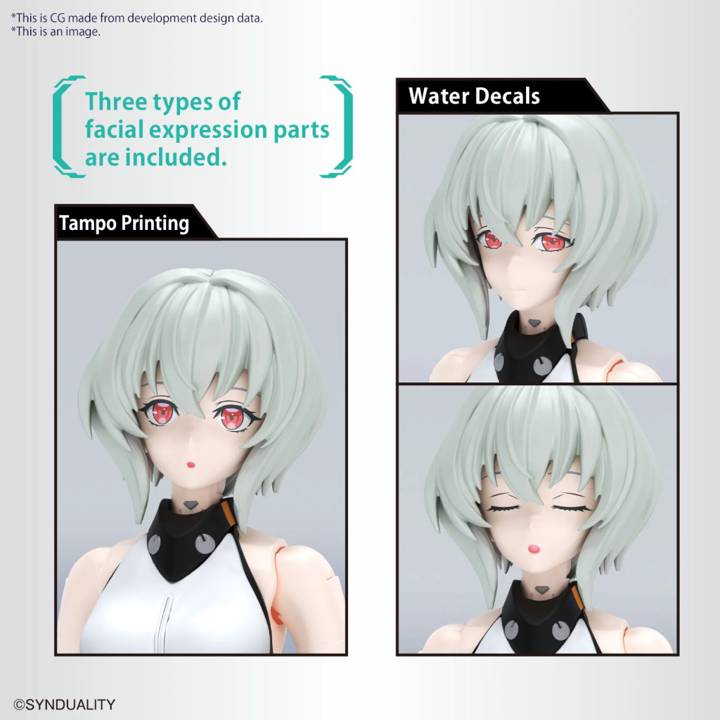 SYNDUALITY - Figure-rise Standard NOIR - Model Kit - 4