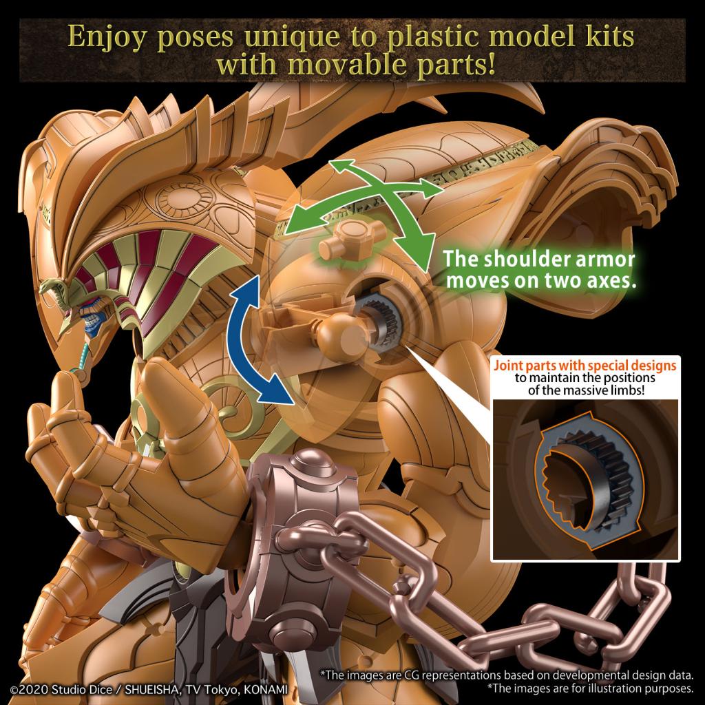 YU-GI-OH! - Figure-rise Standard Ampl. The Legendary Exodia -Model Kit - 4