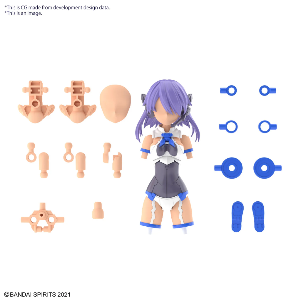 30MS - Option Parts Set 9 (Commander Costume Color C) - Model Kit - 2