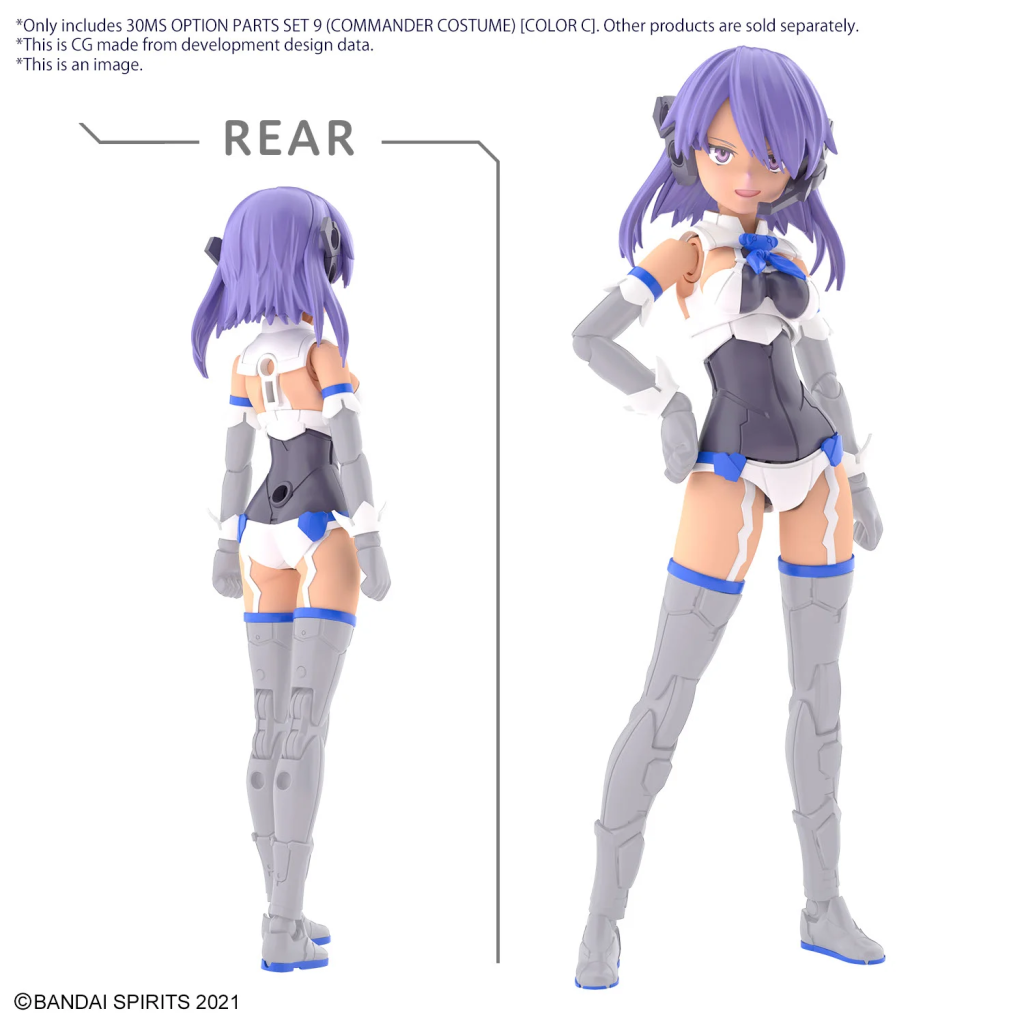 30MS - Option Parts Set 9 (Commander Costume Color C) - Model Kit - 3