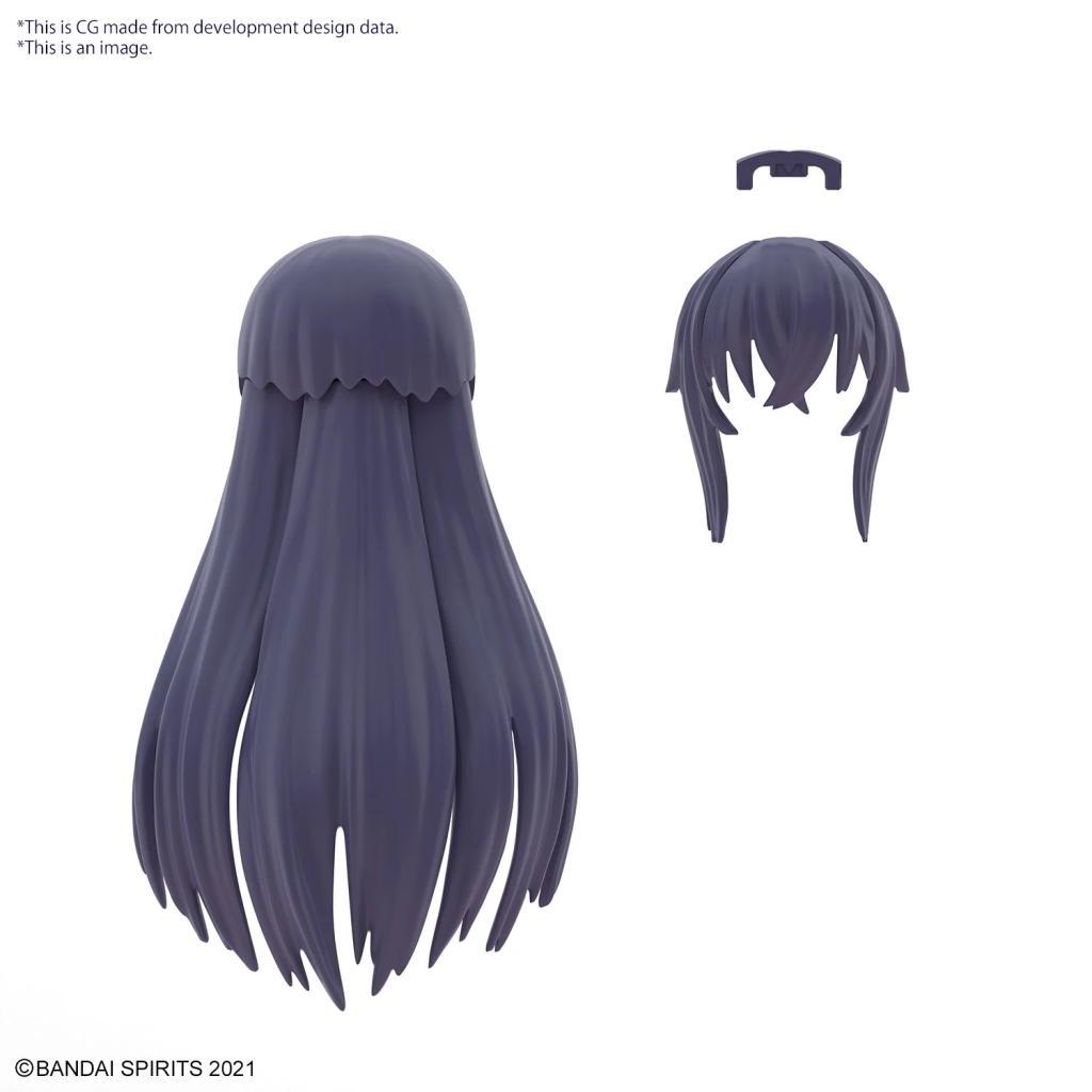 30MS - Option Hair Style Parts Vol.8 All 4 Types - Model Kit - 4