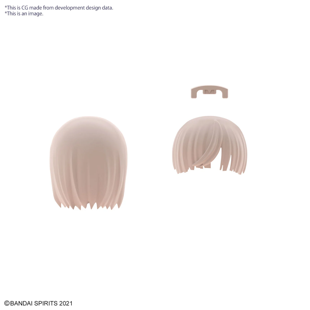 30MS - Option Hair Style Parts Vol.8 All 4 Types - Model Kit - 6