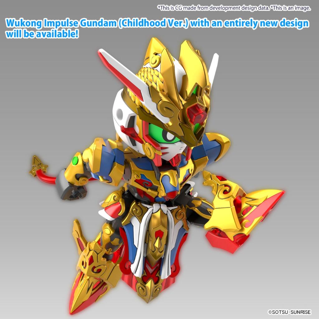 GUNDAM -SDW Heroes Revival ofHeroes Wukong & Sanzang Gundam -Model Kit - 4