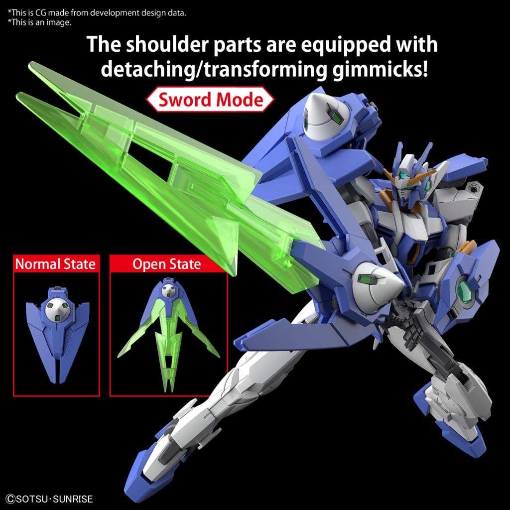 GUNDAM - HG 1/144 Gundam 00 Diver Arc - Model Kit - 4