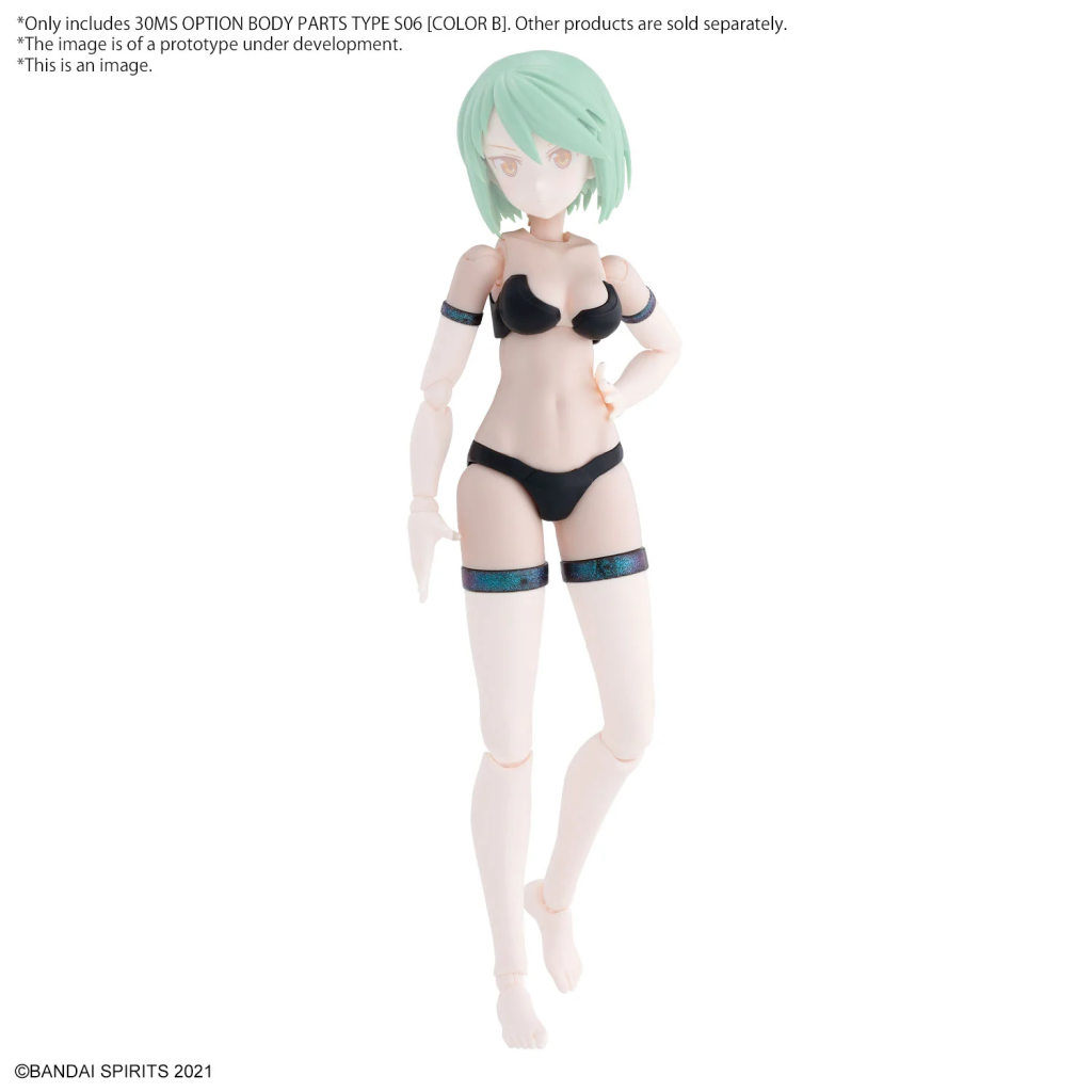 30MS - Option Body Parts Type S06 (Color B) - Model Kit - 4