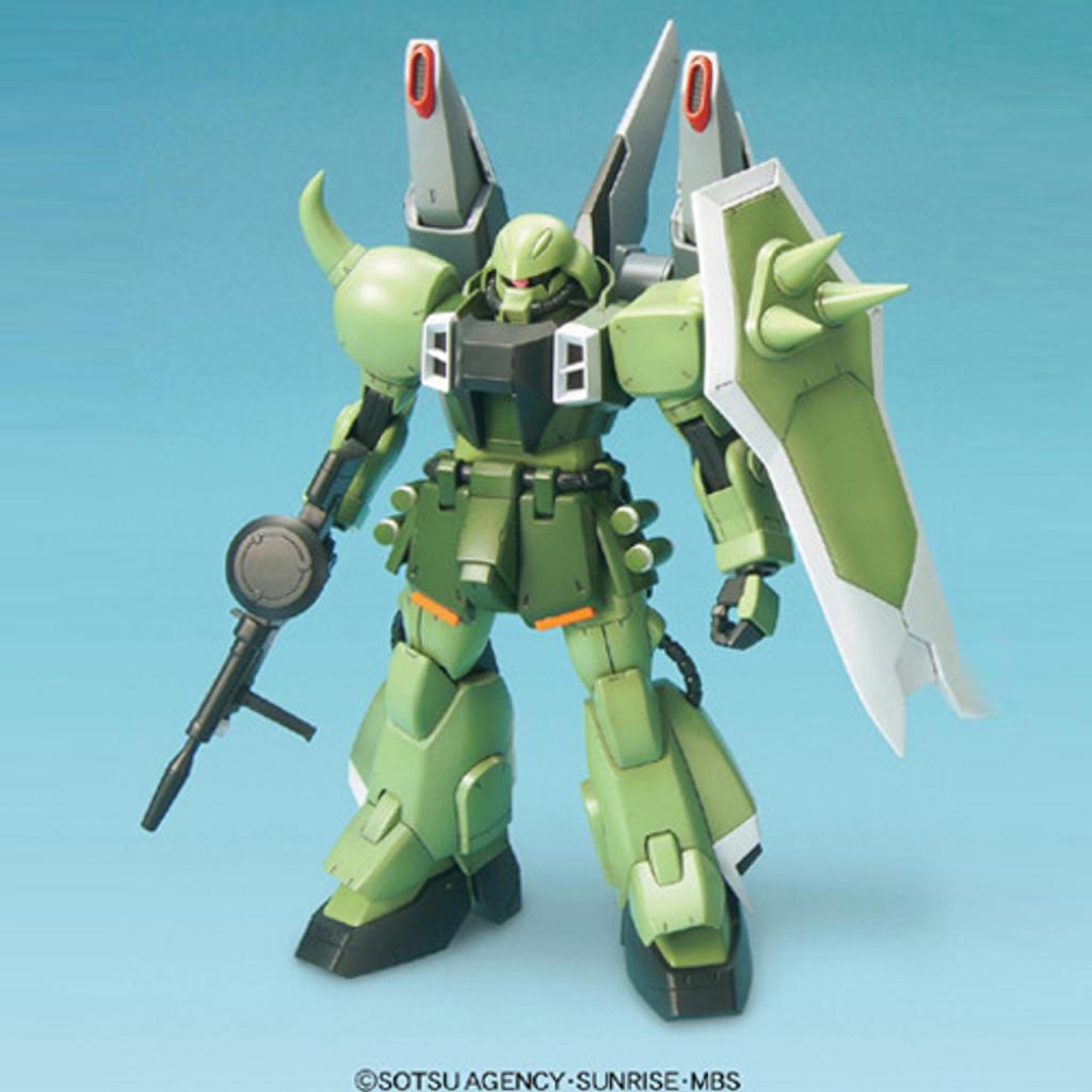 GUNDAM - 1/100 Zaku Warrior + Blaze Wizard & Gunner Wizard - Model Kit - 2
