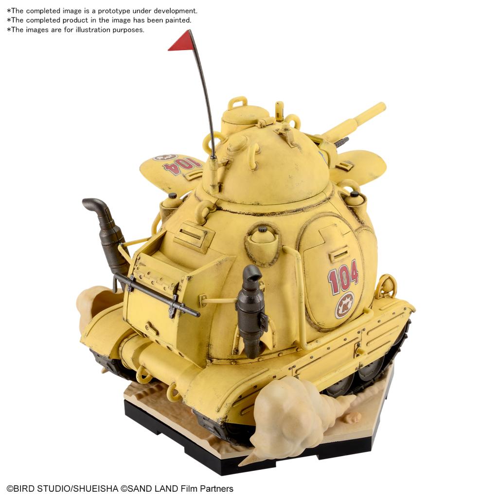 SAND LAND - 1/35 Sand Land Tank 104 - Model Kit - 2
