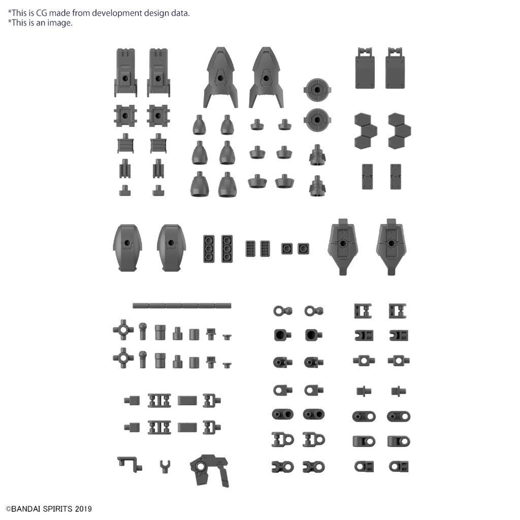 30MM -1/144 Option Parts Set 15 (Multi Vernier/Multi-Joint) -Model Kit - 2