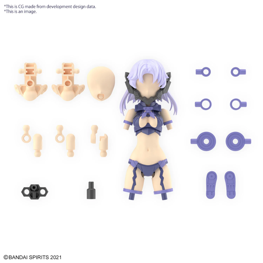 30MS - Option Parts Set 11 (Fang Costume) Color A - Model Kit - 2