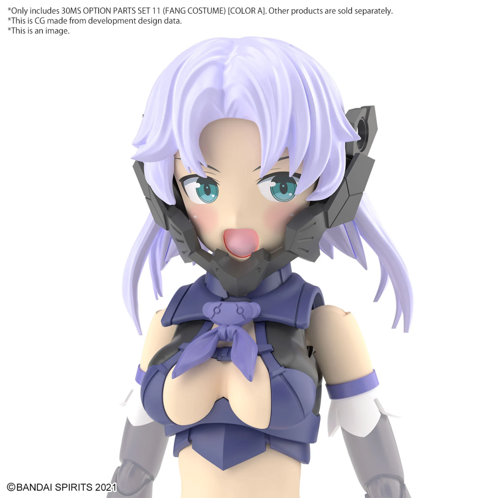 30MS - Option Parts Set 11 (Fang Costume) Color A - Model Kit - 4