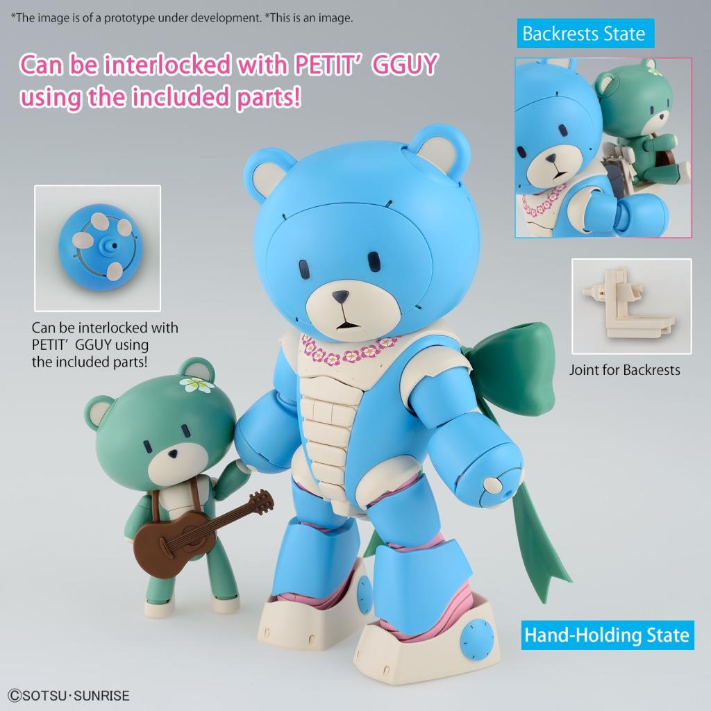 GUNDAM - HG 1/144 Beargguy Ohana & Aloharo Set - Model Kit - 2