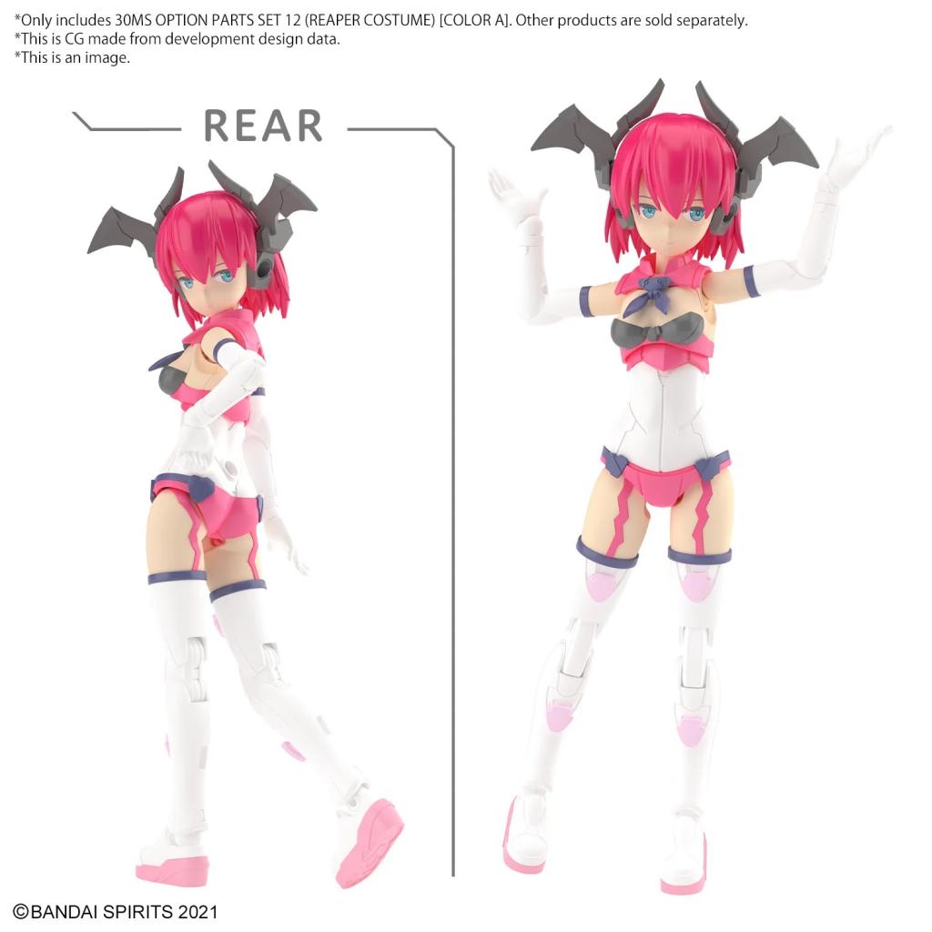 30MS - Option Parts Set 12 (Reaper Costume) Color A - Model Kit - 3