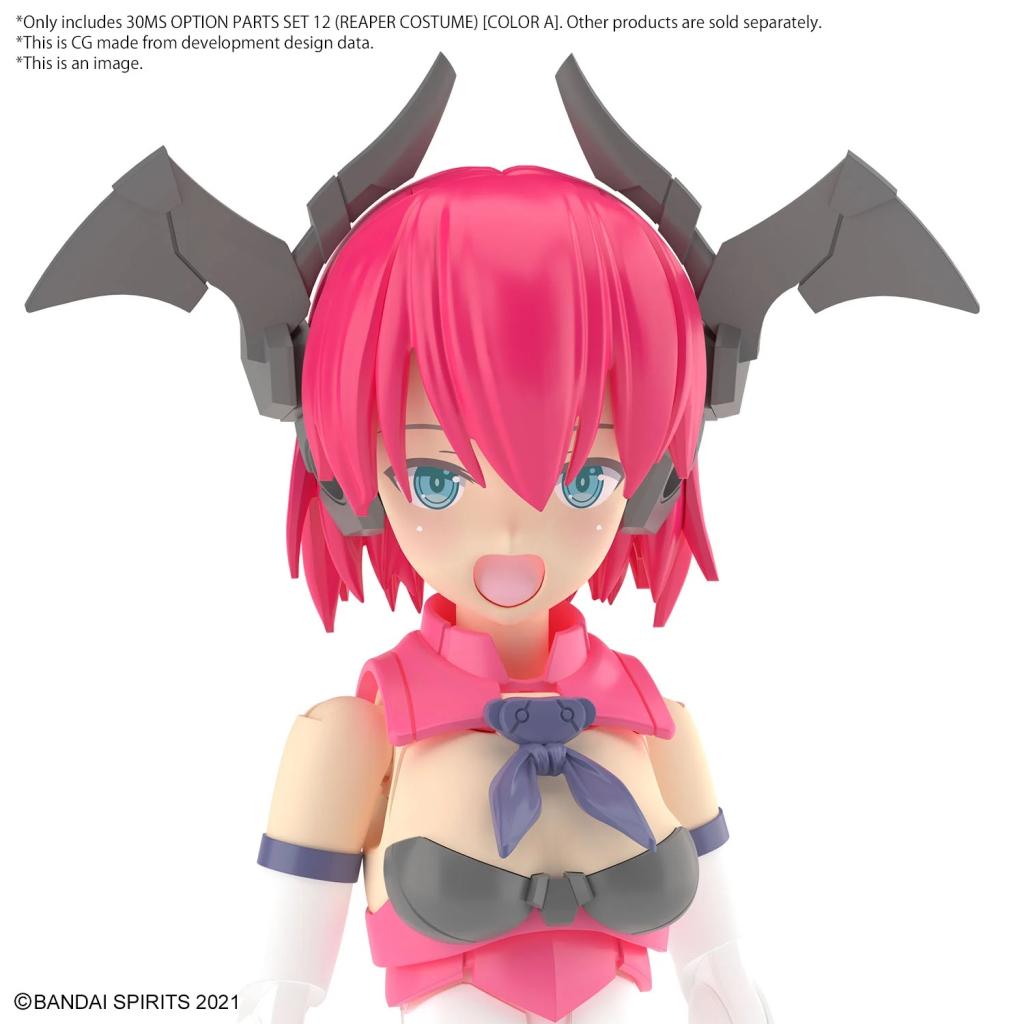 30MS - Option Parts Set 12 (Reaper Costume) Color A - Model Kit - 4