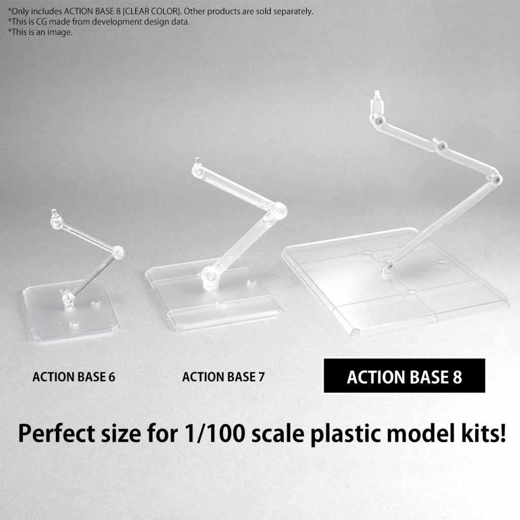 GUNDAM - Action Base 8 (Clear Color) - Model Kit - 6