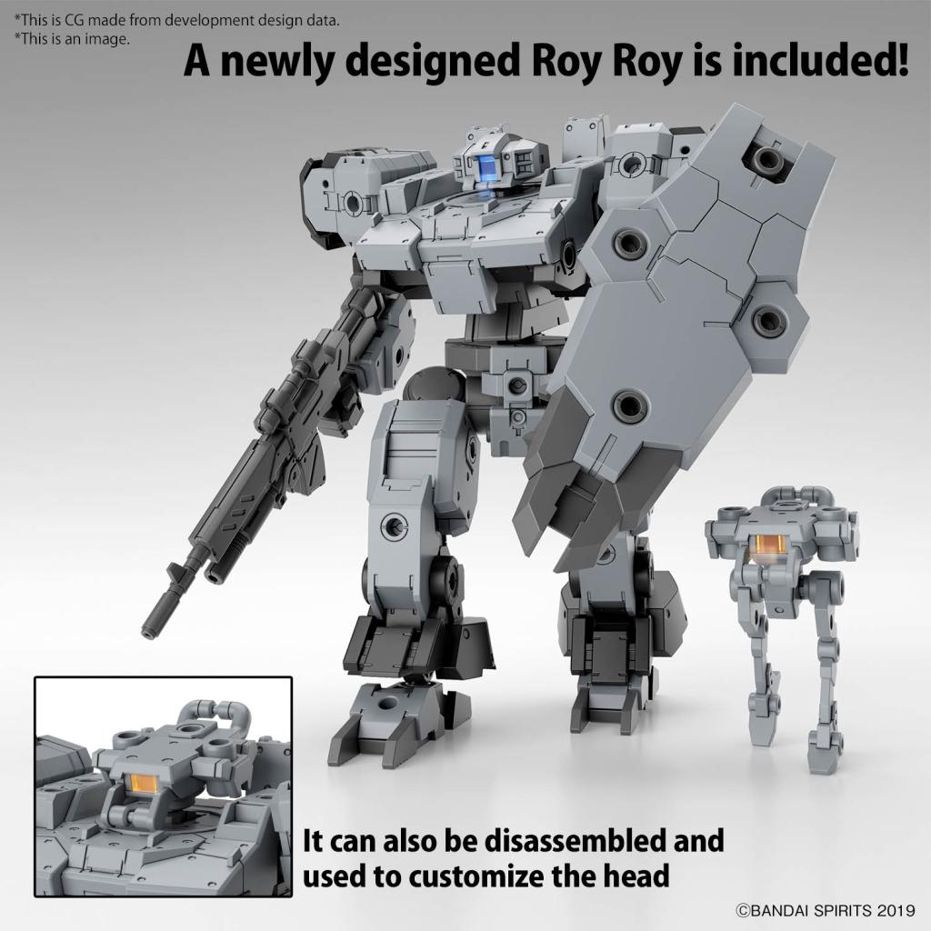 30MM - 1/144 eEXM-9 Baskyrotto (Gray) - Model Kit - 5