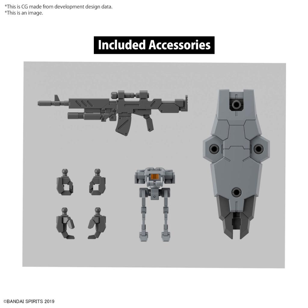 30MM - 1/144 eEXM-9 Baskyrotto (Gray) - Model Kit - 6