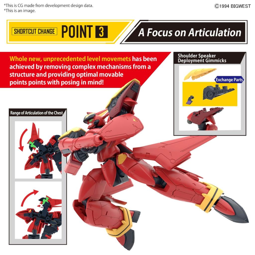 MACROSS -HG 1/100 VF-19 Custom Fire Valkyrie w/ sound Boost -Model Kit - 6