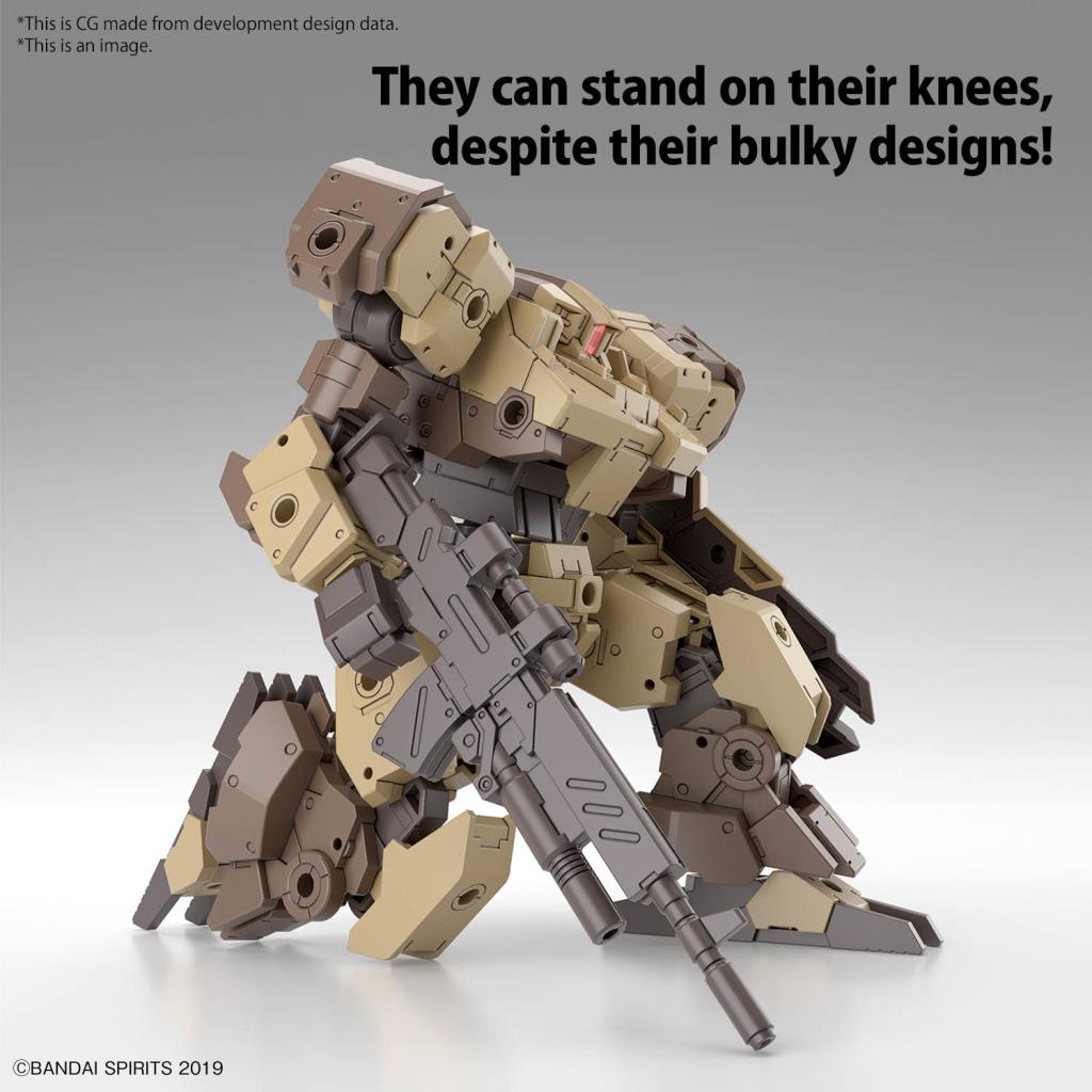 30MM - 1/144 eEXM-9 Baskyrotto (Brown) - Model Kit - 4