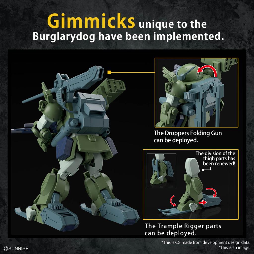 VOTOMS - HG Burglarydog - Model Kit - 2