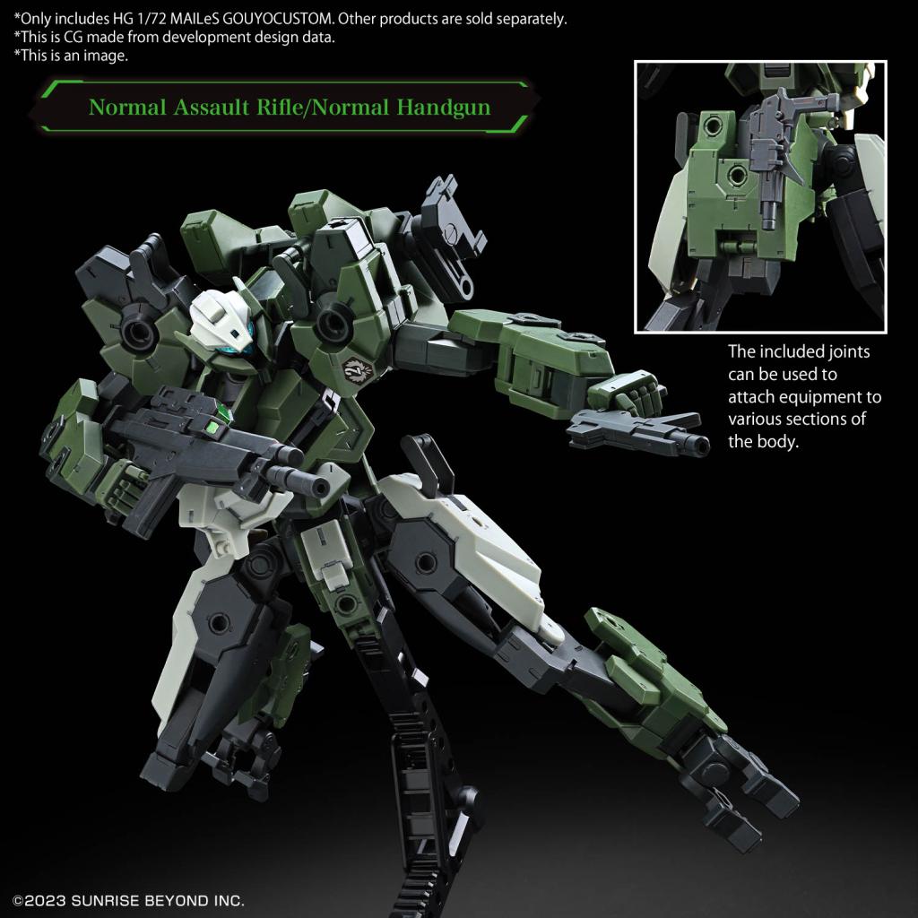 AMAIM - HG 1/72 MAILeS Gouyocostum - Model Kit - 4