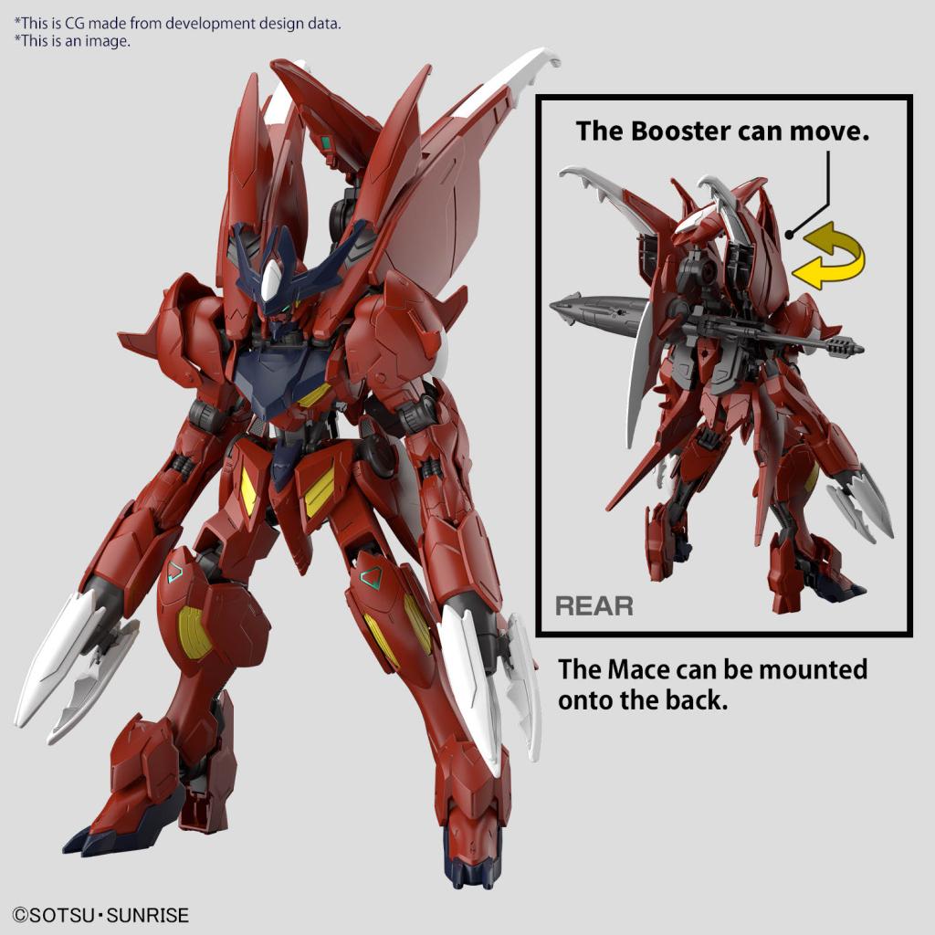 GUNDAM - HG 1/144 Gundam Amazing Barbatos Lupus  - Model Kit - 2