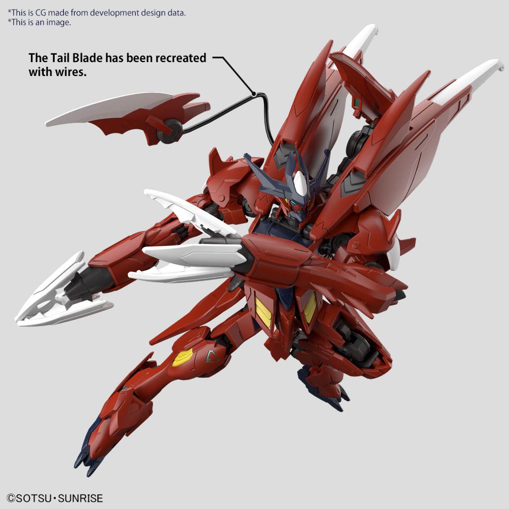 GUNDAM - HG 1/144 Gundam Amazing Barbatos Lupus  - Model Kit - 5